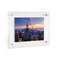 ArtToFrames 24x36 inches Floating Acrylic Frame (Full Frame is 28x40) with Choice of Chrome, Gold, Satin, White or Black Standoff Hardware